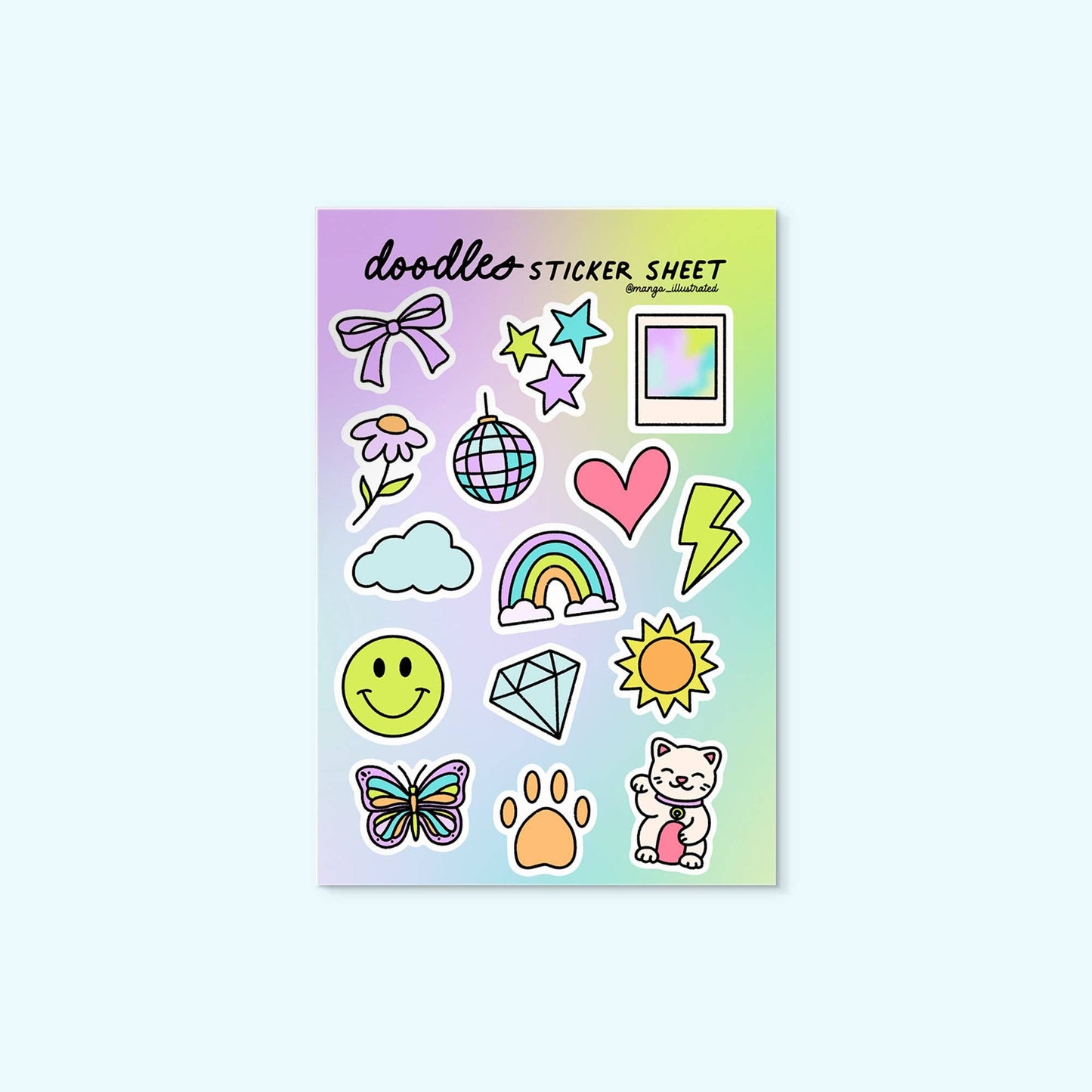 Doodles Sticker Sheet
