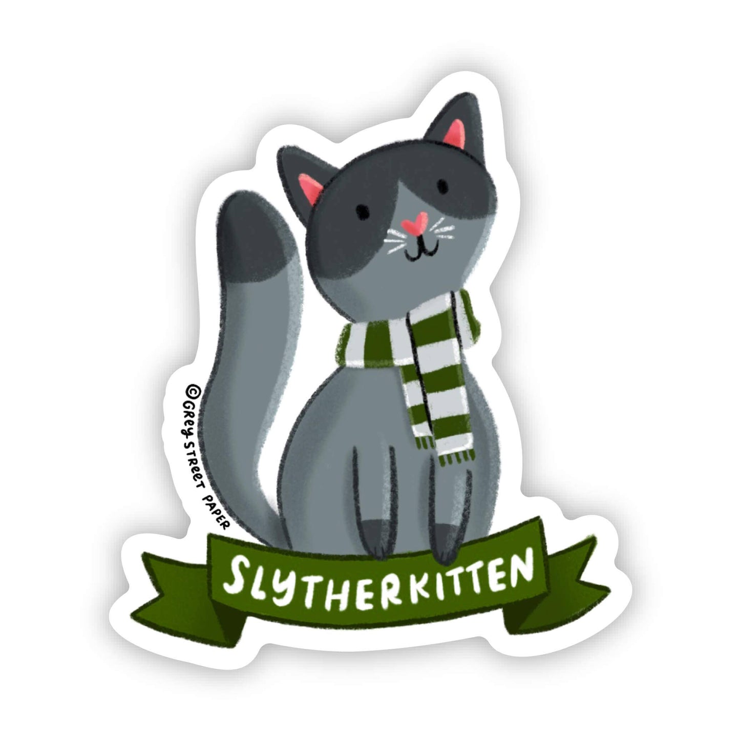 Slytherkitten Cat Sticker