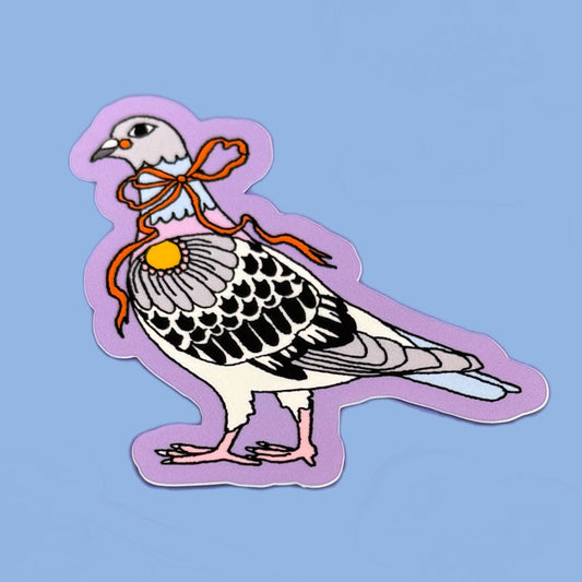 Pretty Pigeon Sticker