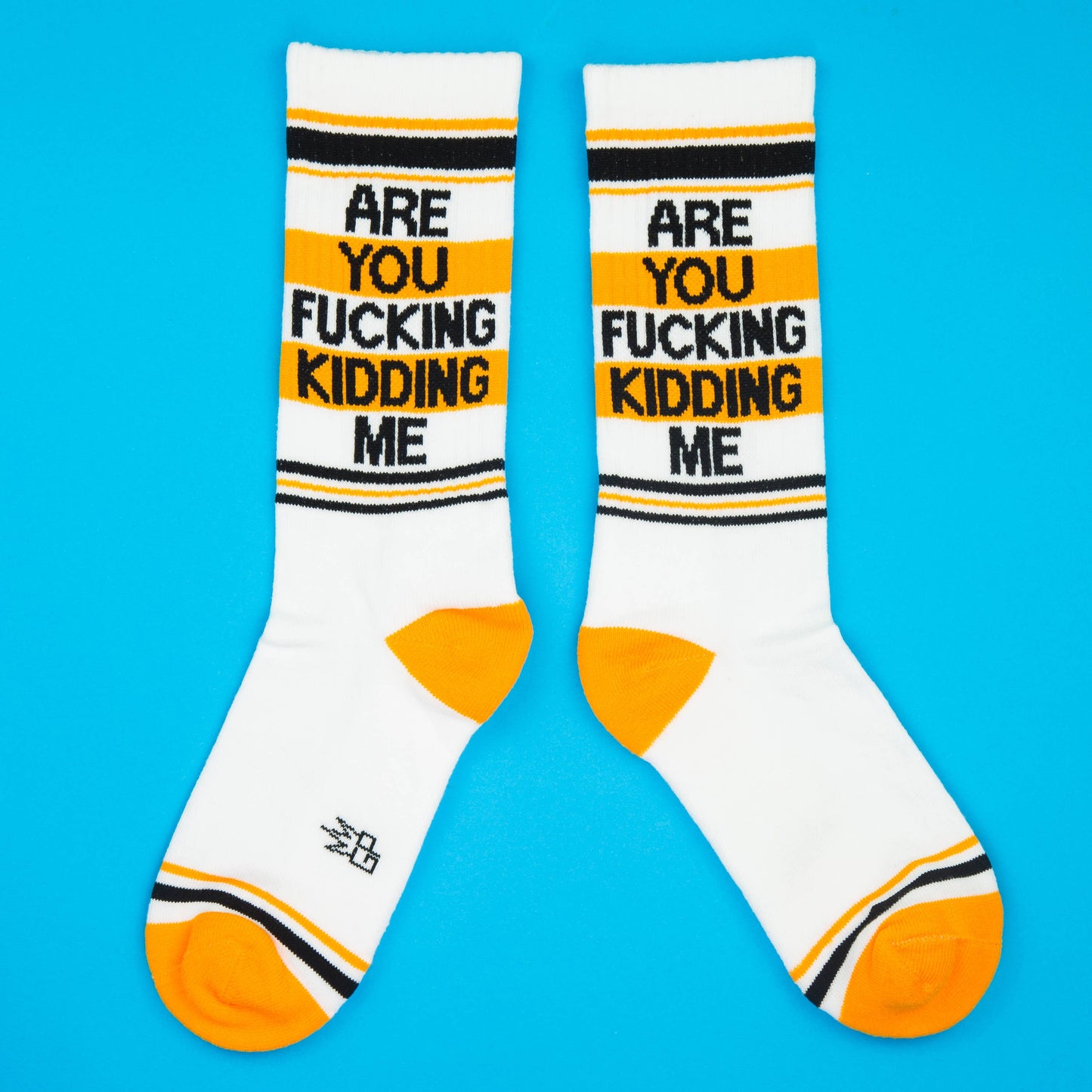 Are You Fucking Kidding Me Retro Crew Socks