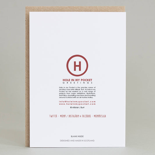 Robot Dance Party Card