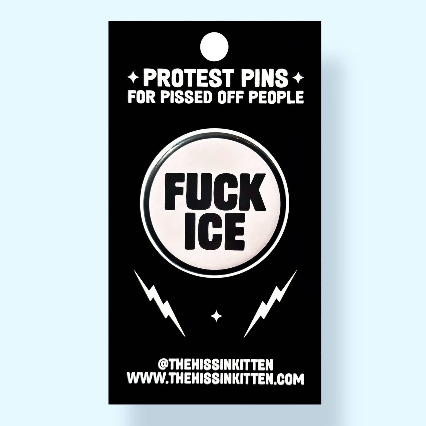 FUCK ICE Button (1.25”)