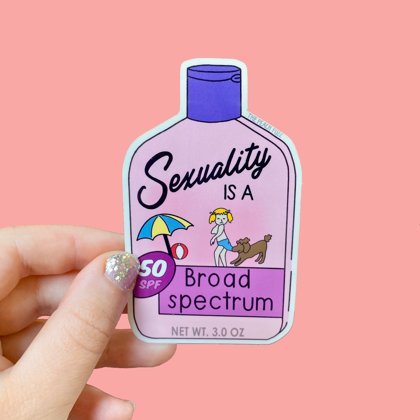 Sexuality is a Broad Spectrum Sticker