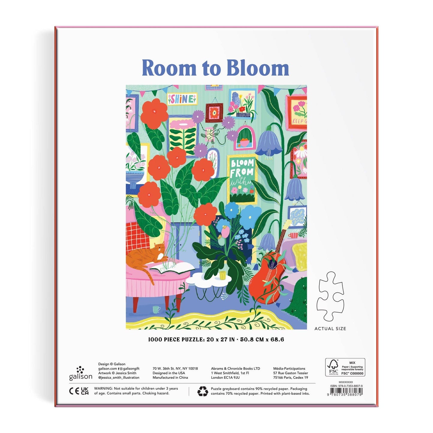 Room to Bloom 1000 Piece Puzzle