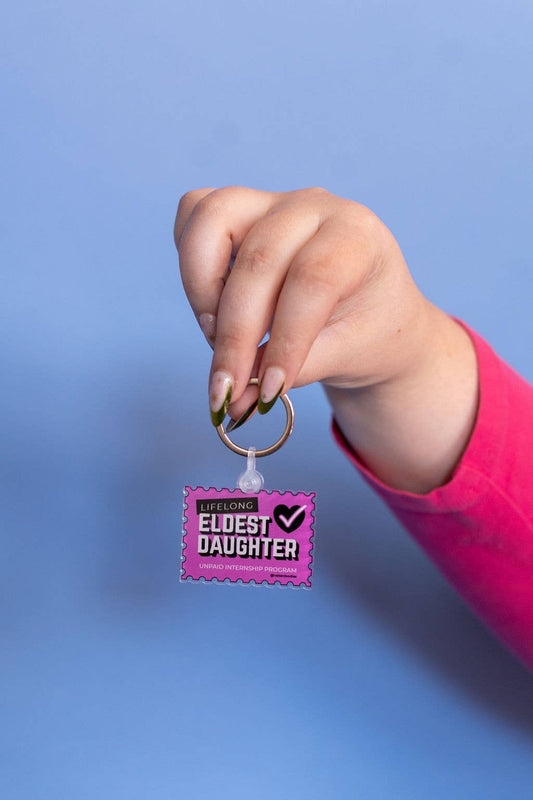 Lifelong Eldest Daughter Keychain