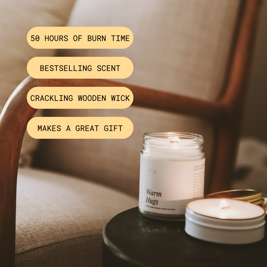 Warm Hugs Candle (almond milk • vanilla • amber)