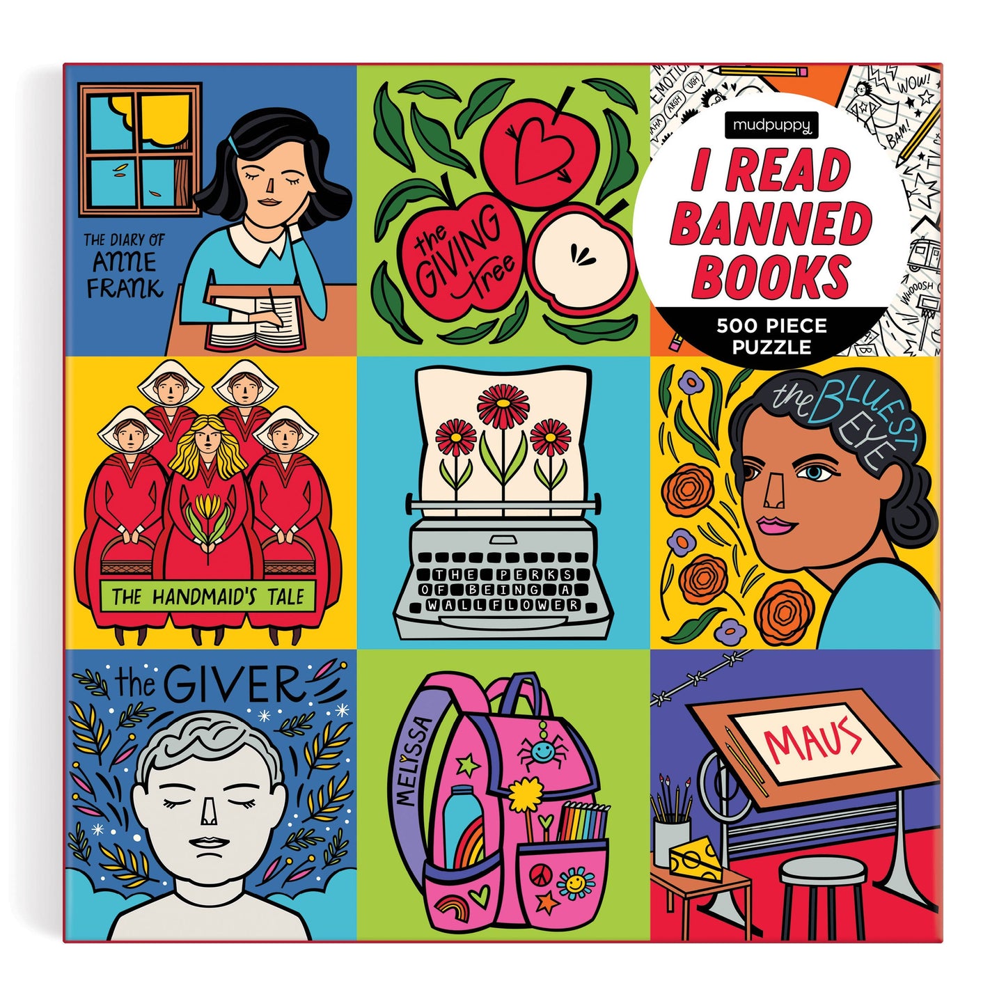 I Read Banned Books 500 Piece Puzzle