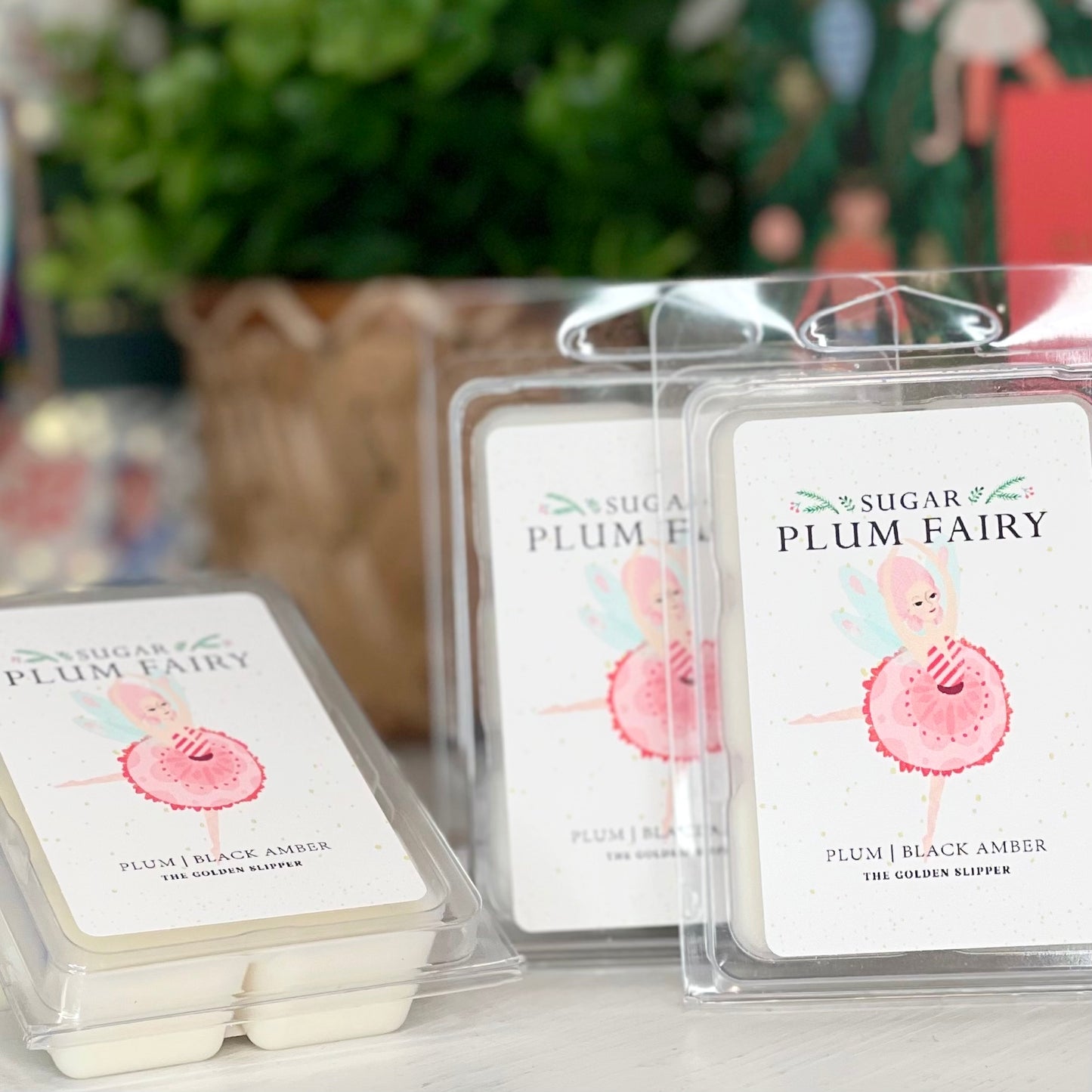 Sugar Plum Fairy Wax Melts (plum • black amber)