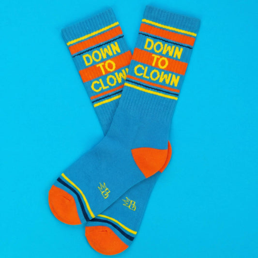 Down To Clown Retro Crew Socks