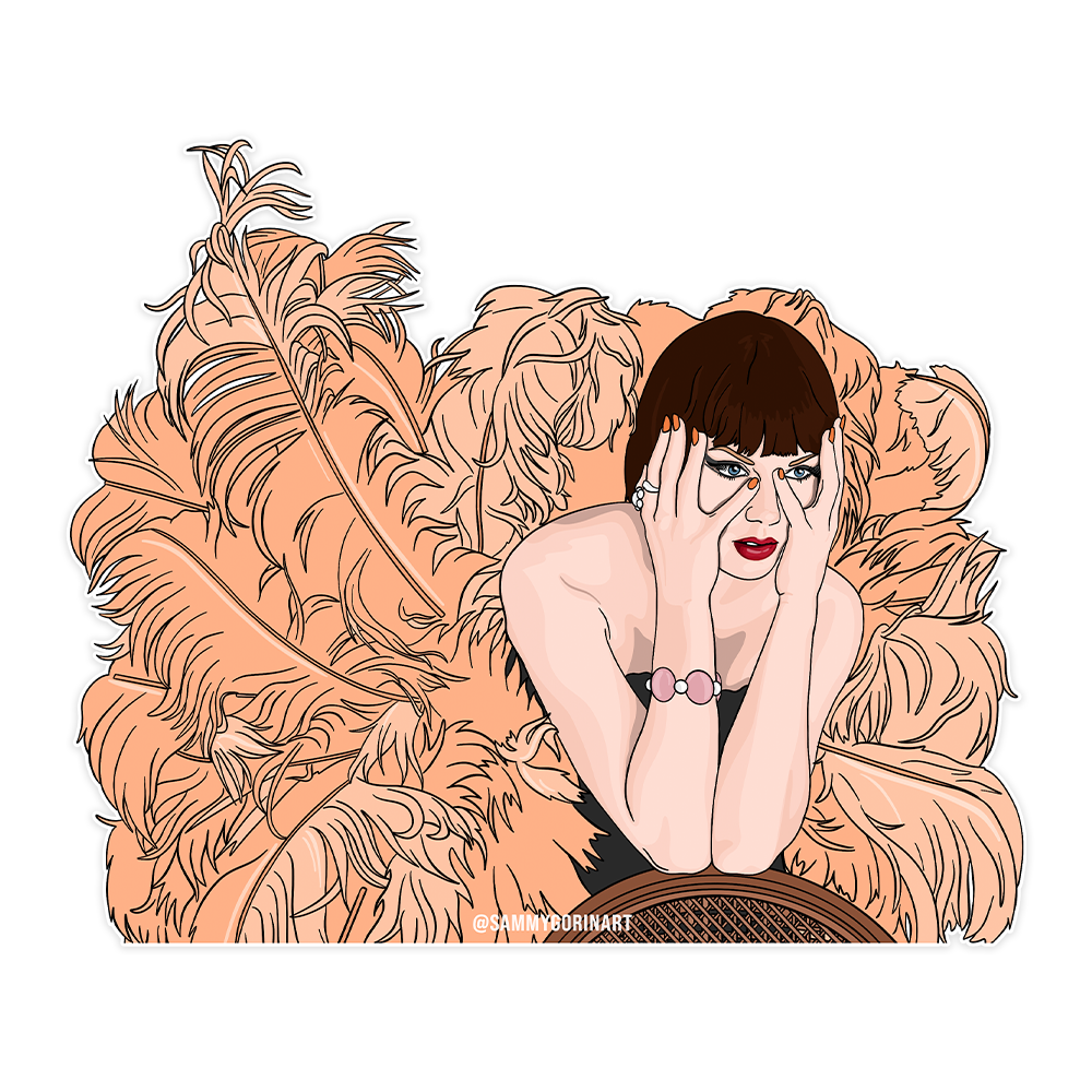 Taylor Swift Showgirl Sticker