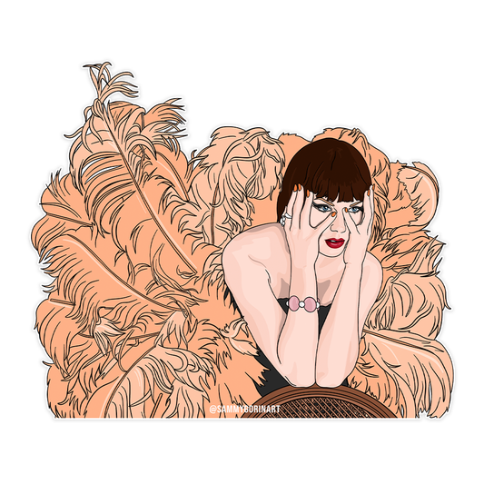Taylor Swift Showgirl Sticker