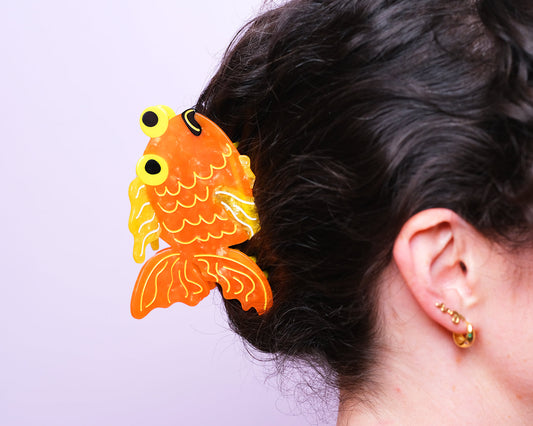 Goldfish Claw Clip