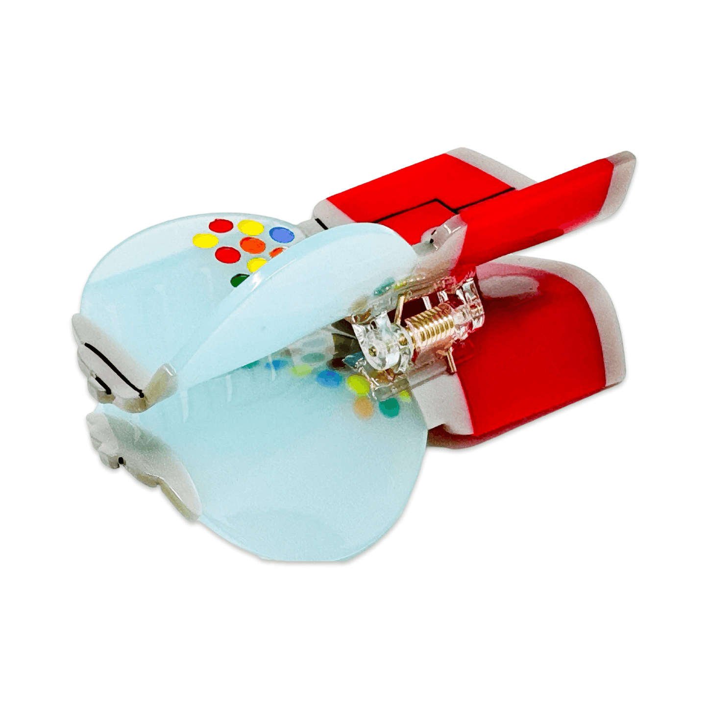 Gumball Machine Hair Claw Clip