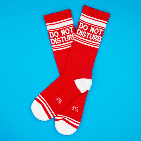 Do Not Disturb Retro Crew Socks
