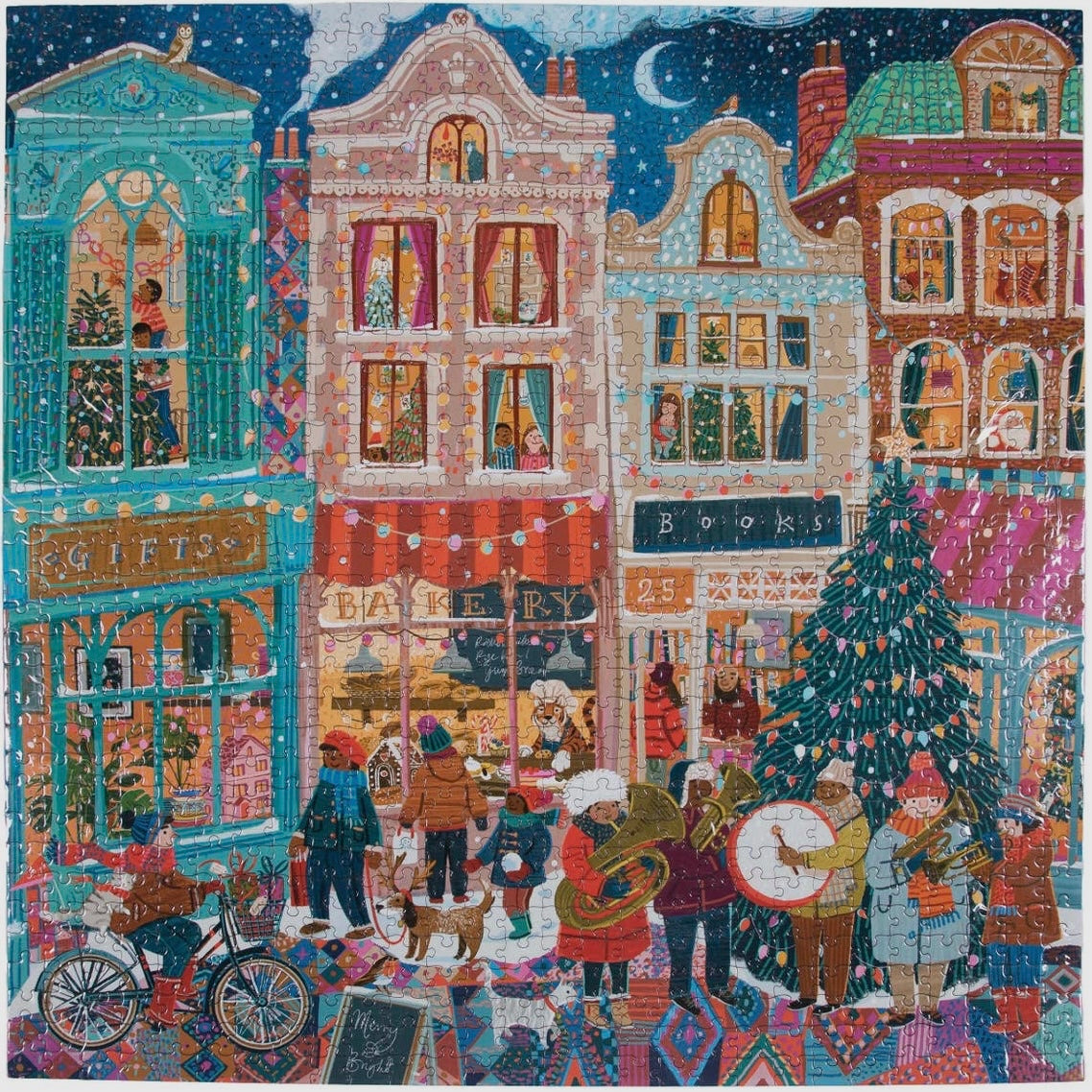 Christmas Village Puzzle