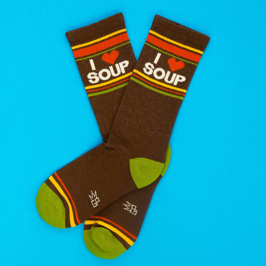 I ❤️ Soup Retro Crew Socks