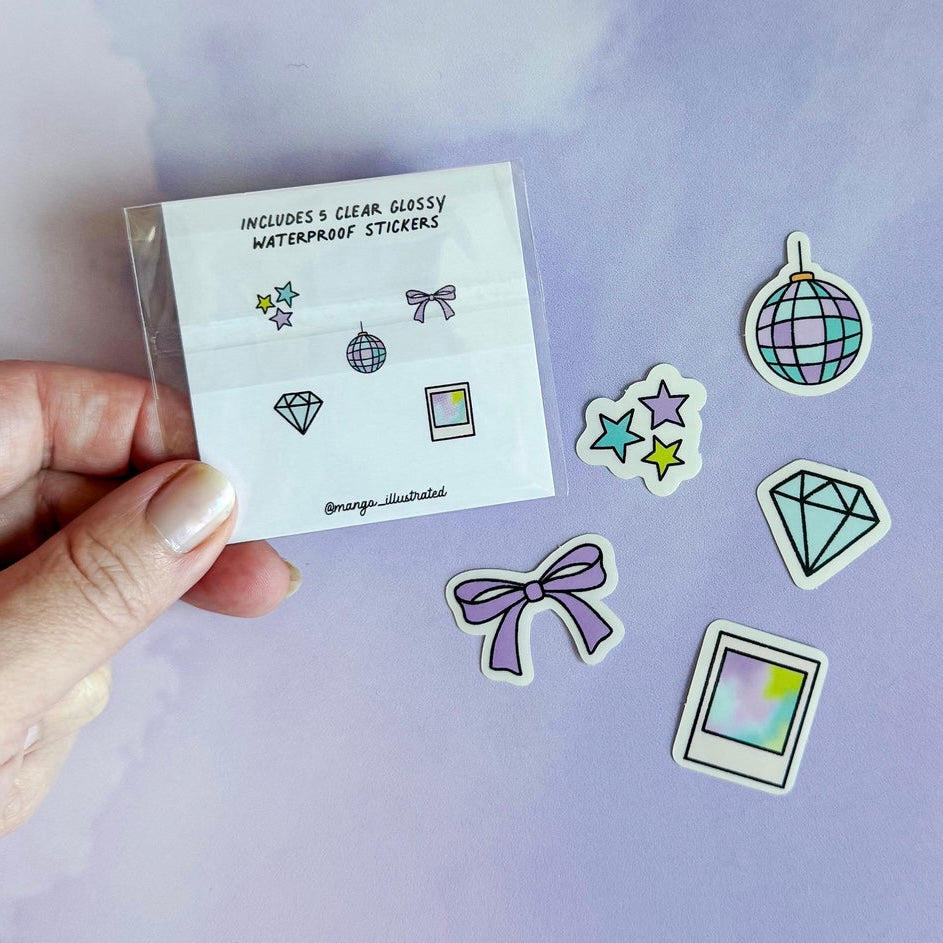 Cute Doodles Mini Stickers #2