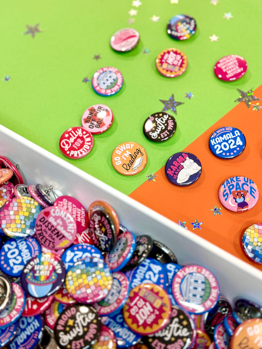 We’re Not Going Back, We’re Fighting Back Button