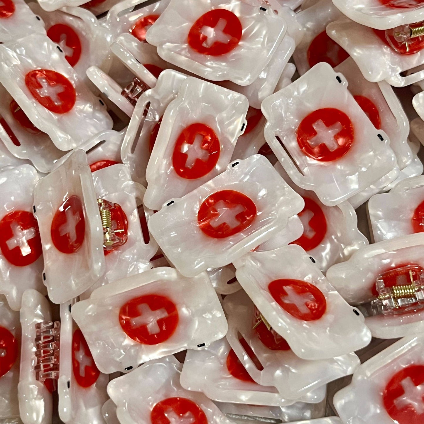 First Aid Kit Mini Claw Clip