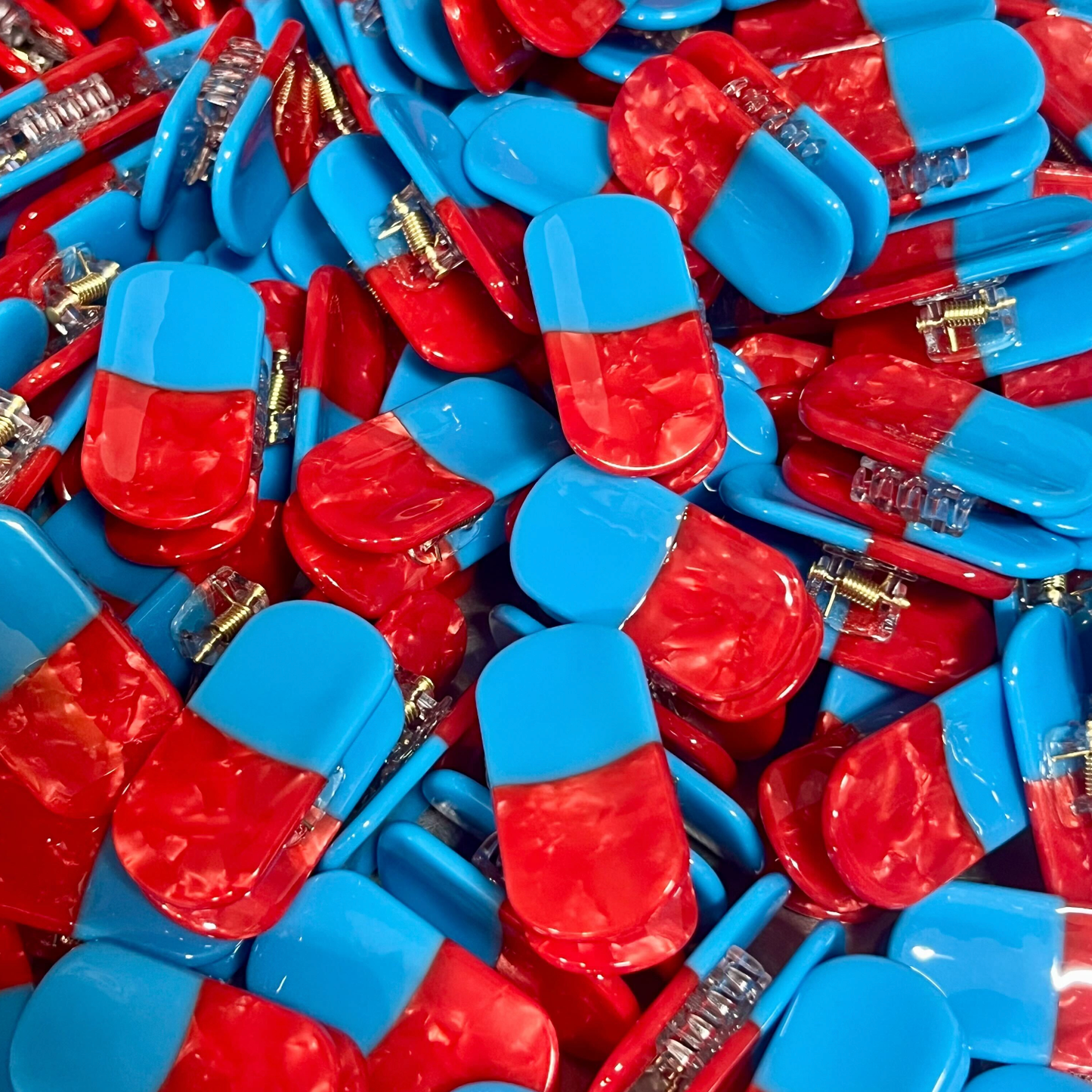 Pill Capsule Mini Claw Clip