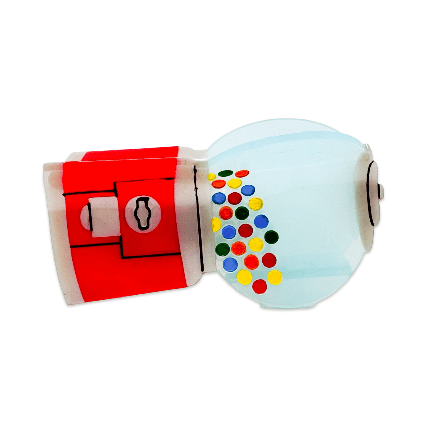 Gumball Machine Hair Claw Clip