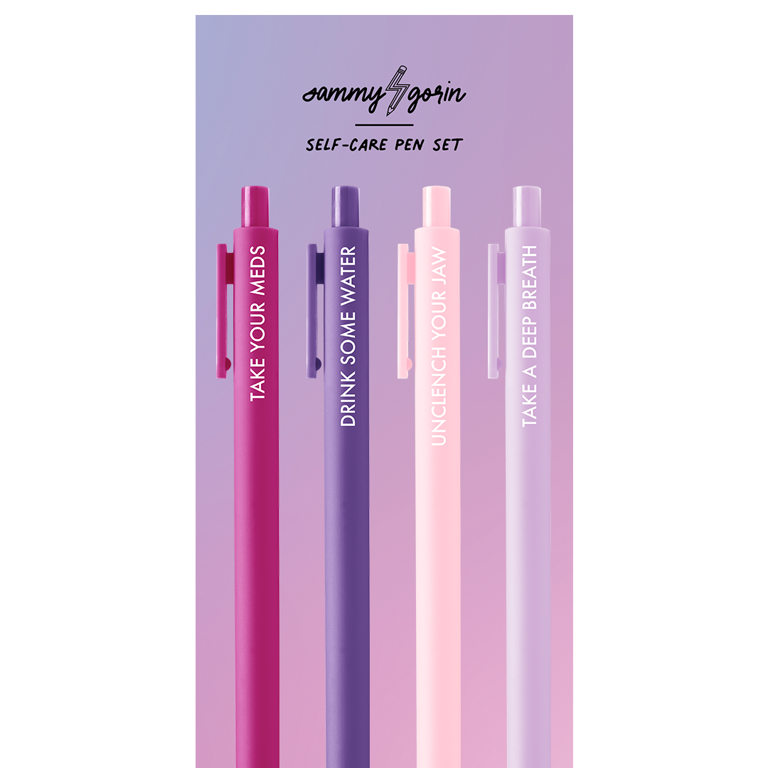 Self-Care Gel Pen Set