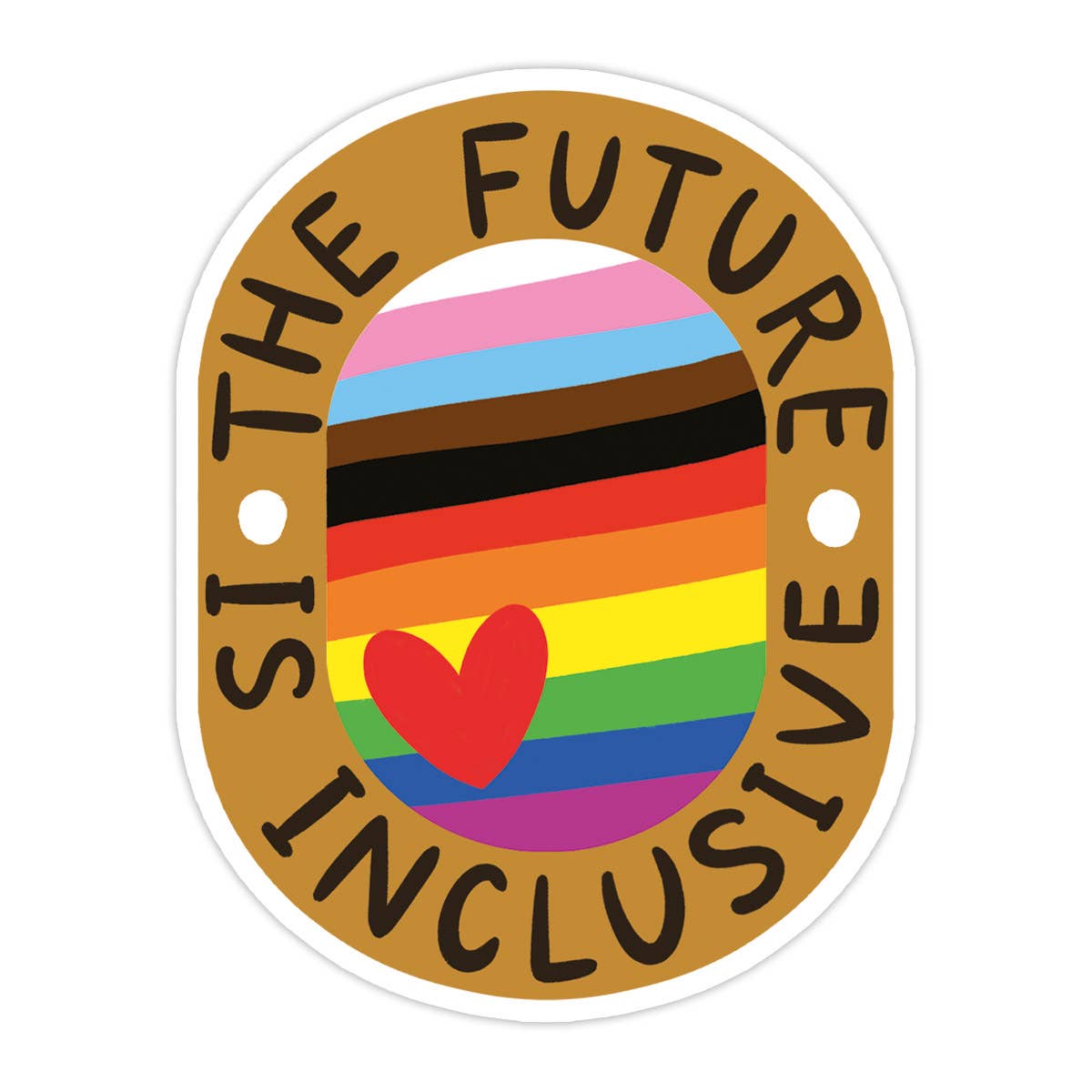 The Future is Inclusive Sticker