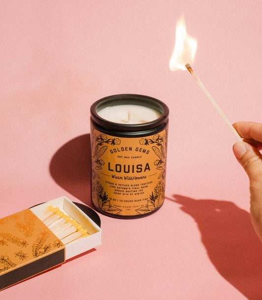 Louisa Candle (orange blossom • lily)