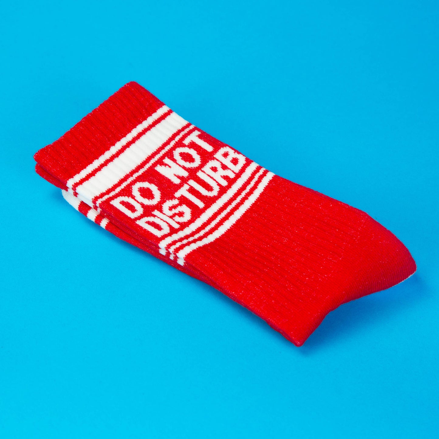 Do Not Disturb Retro Crew Socks