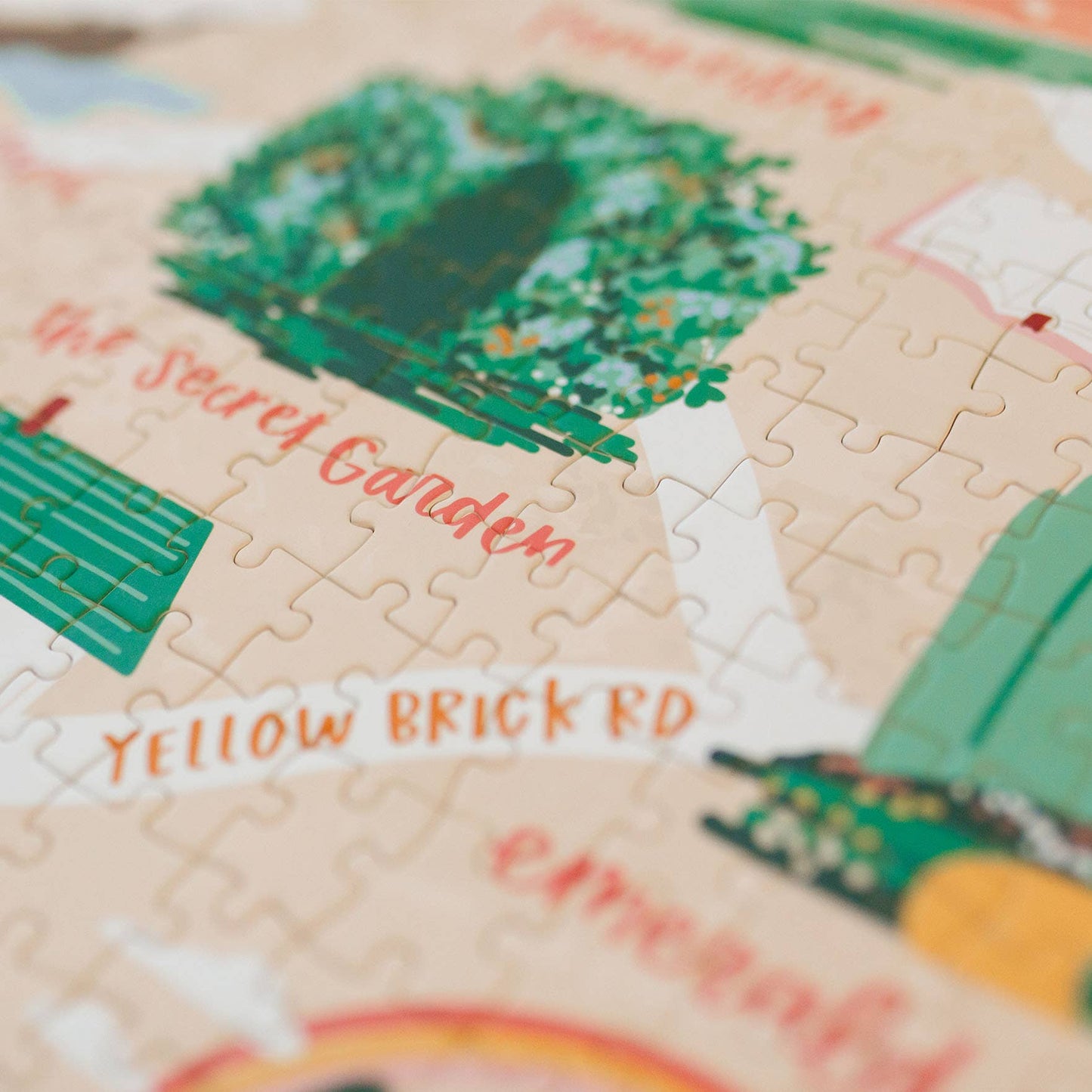 Literary Locations 500 Piece Jigsaw Puzzle