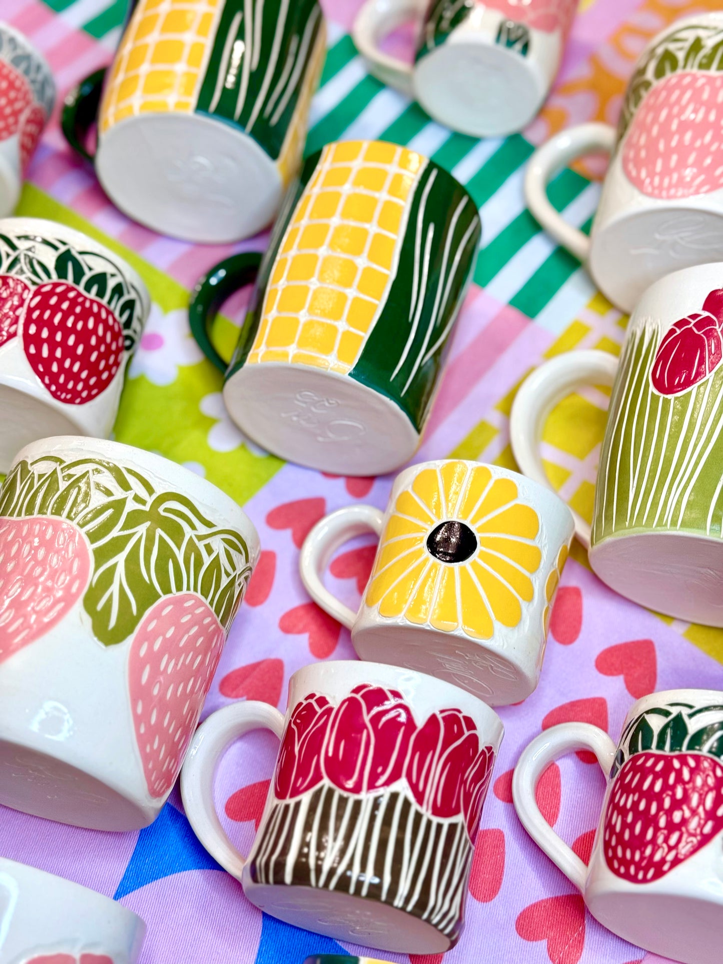 Strawberry Mug (Pink)