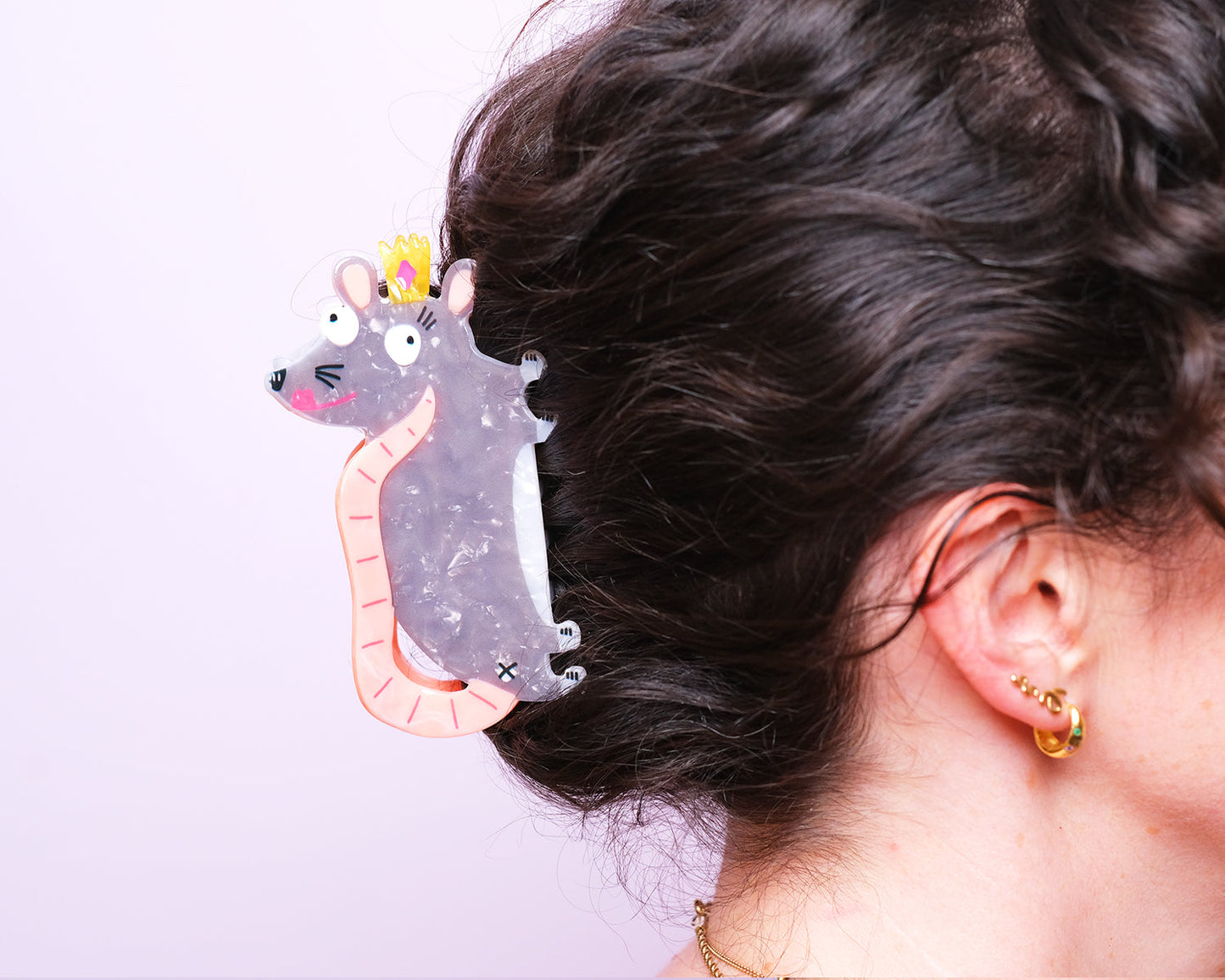 Rat Queen Claw Clip