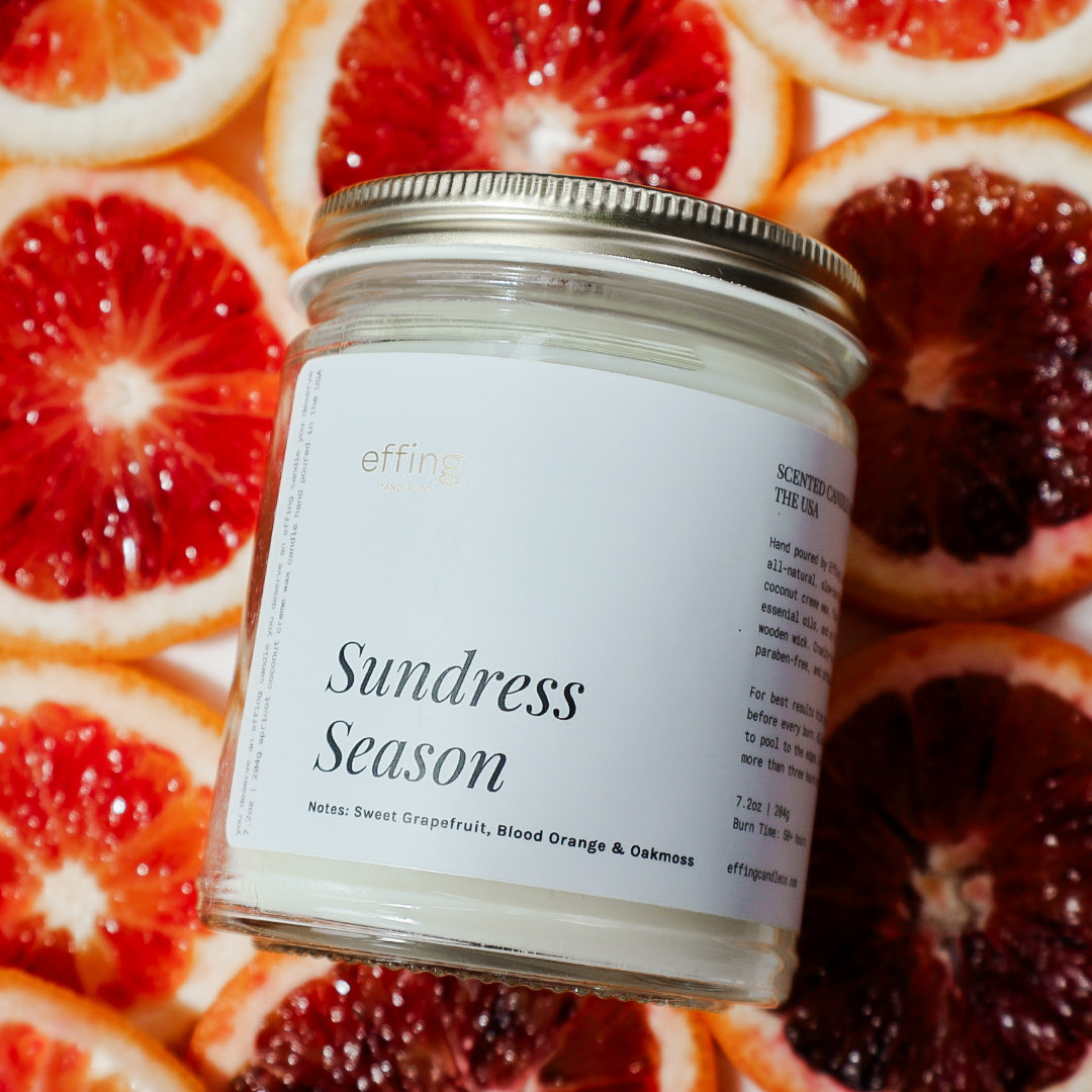 Sundress Season Candle (grapefruit • blood orange • oakmoss)