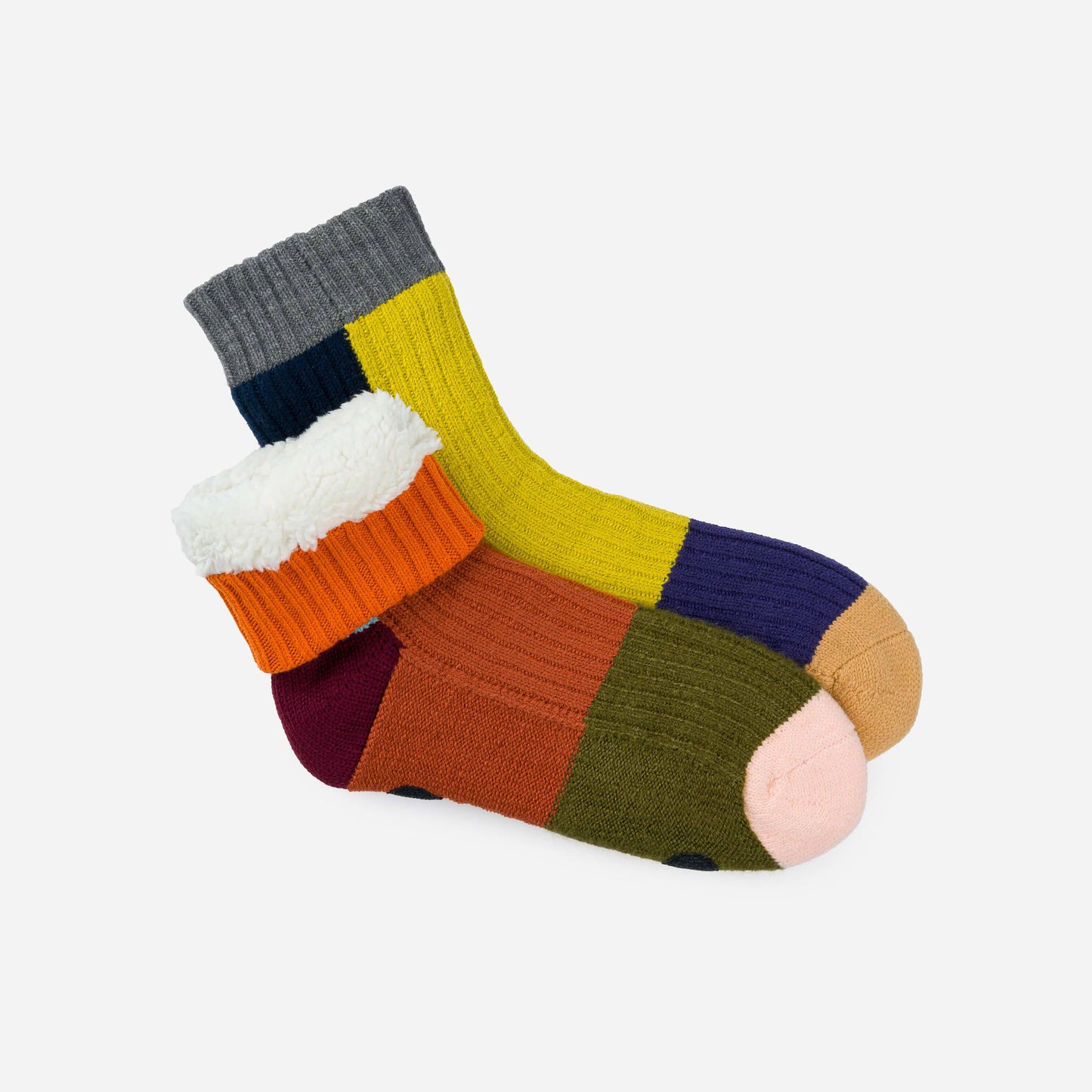 Mismatch House Socks (Desert)