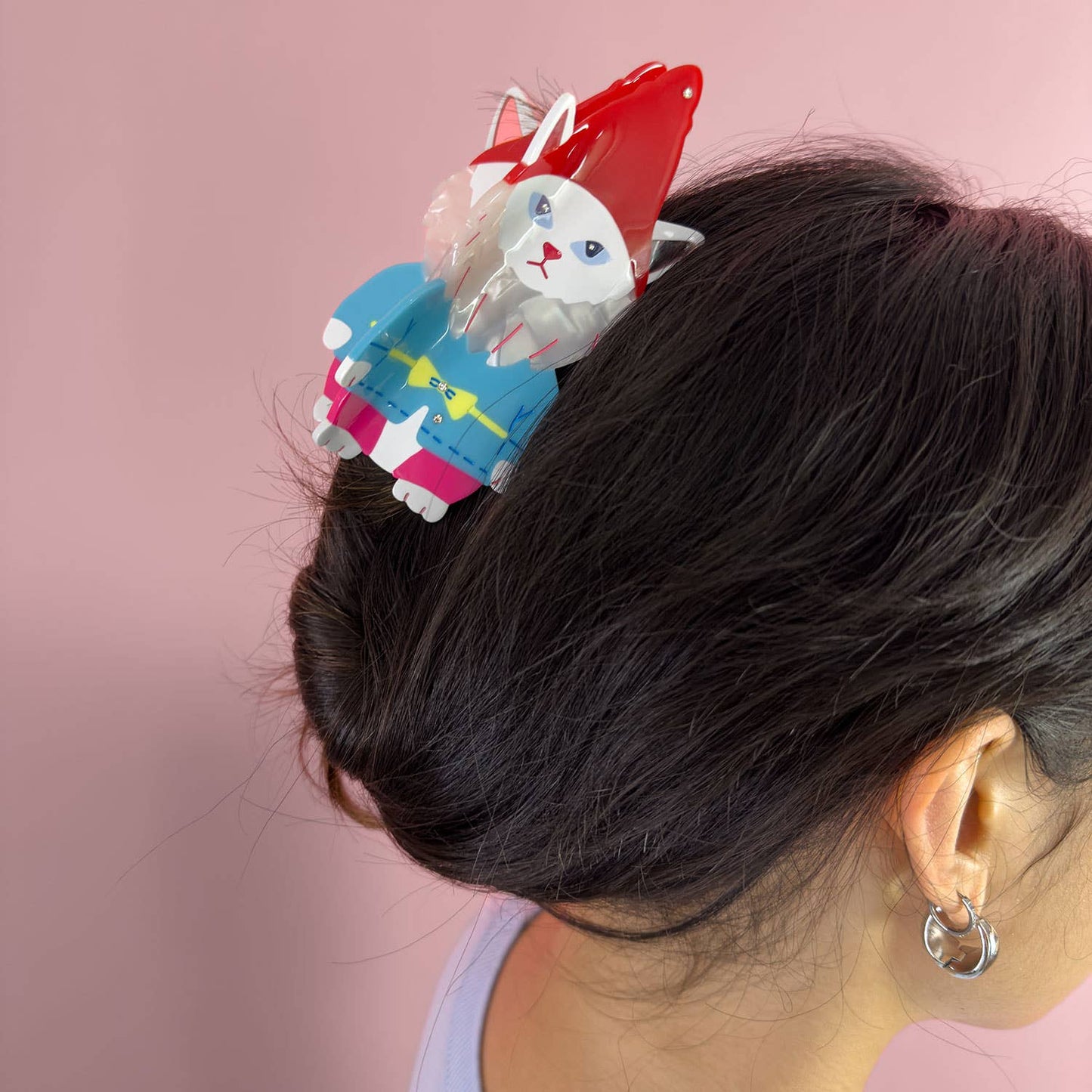 Garden Gnome Cat Claw Clip