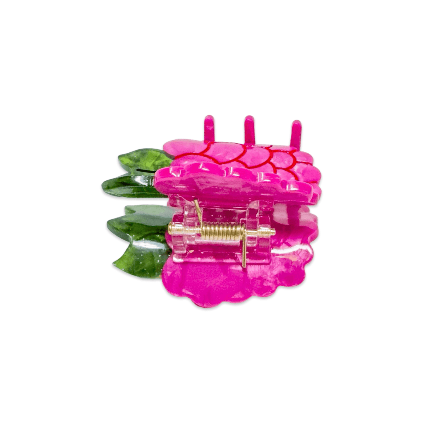 Raspberry Hair Claw (Mini)