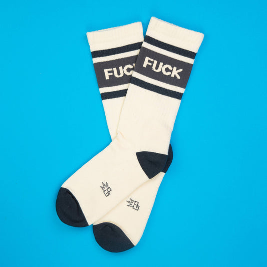 Fuck Retro Crew Socks