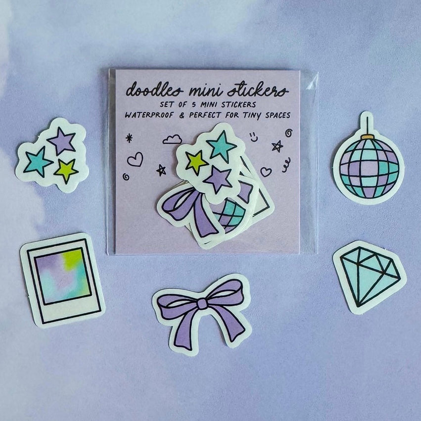 Cute Doodles Mini Stickers #2