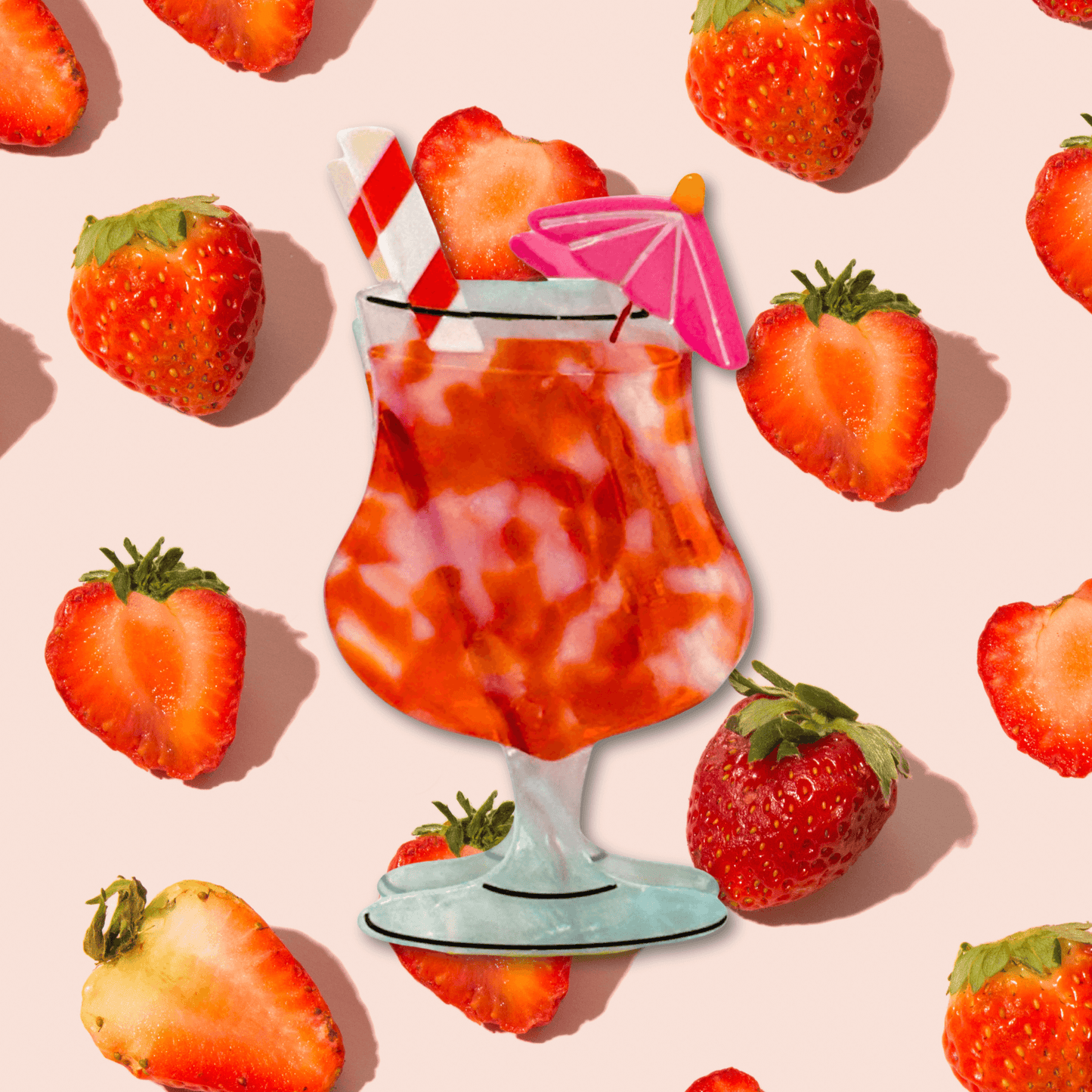 Daiquiri Hair Claw Clip