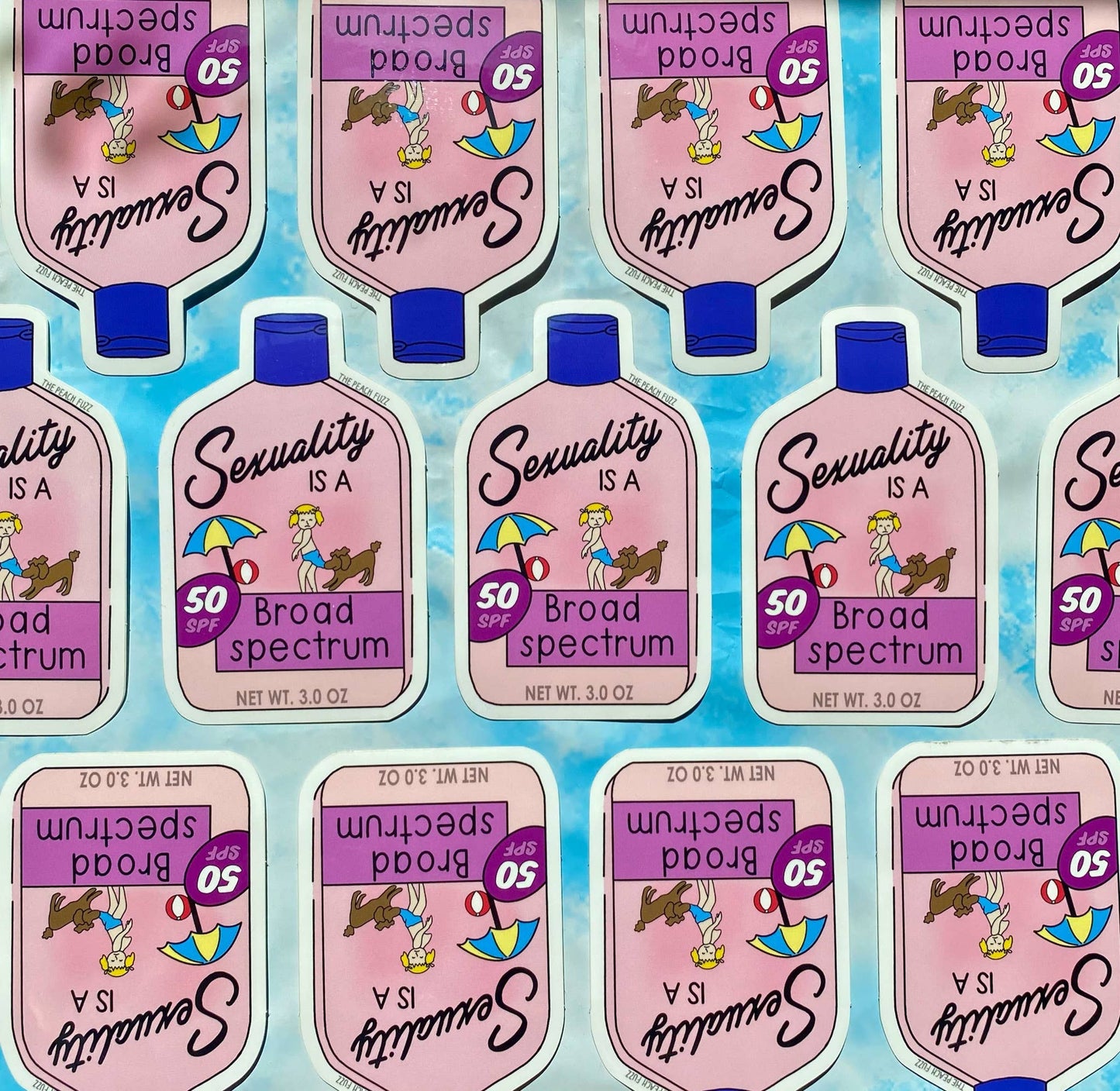Sexuality is a Broad Spectrum Sticker