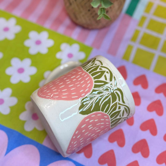 Strawberry Mug (Pink)