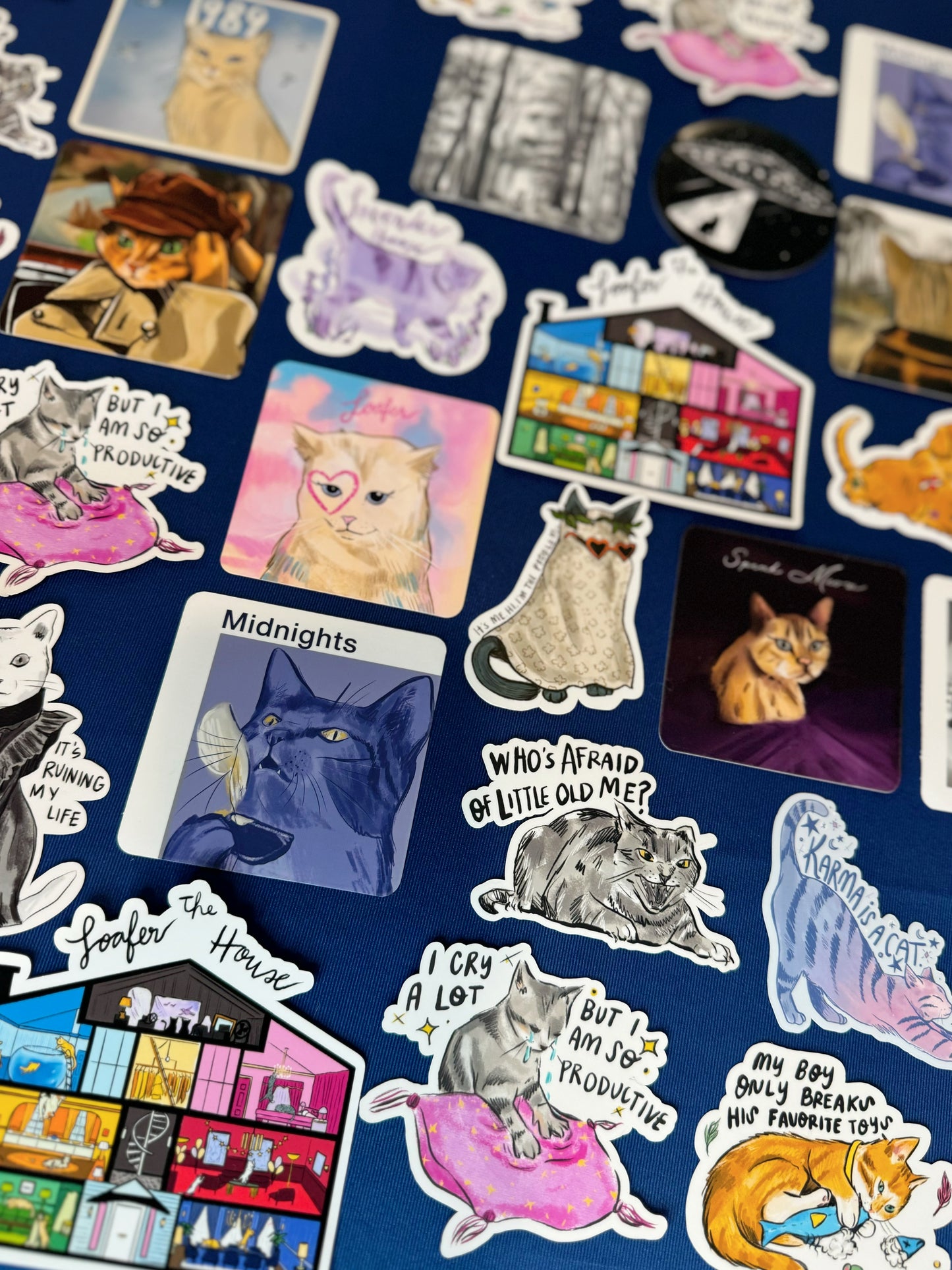 “My Boy Only Breaks His Favorite Toys” Swiftie Cat Sticker