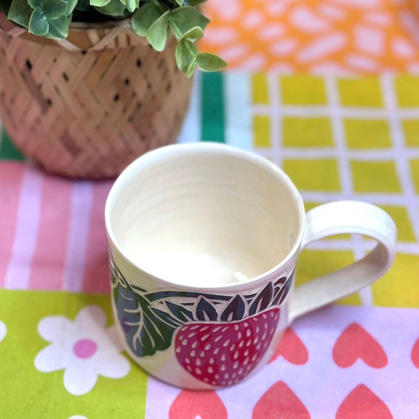 Strawberry Mini Mug (Red)