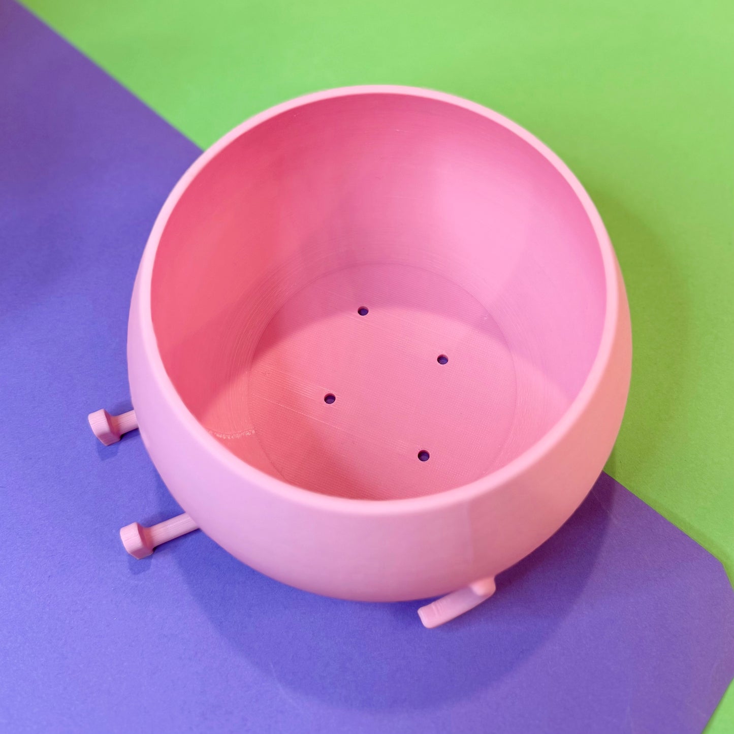 Smiley Planter (Pink)