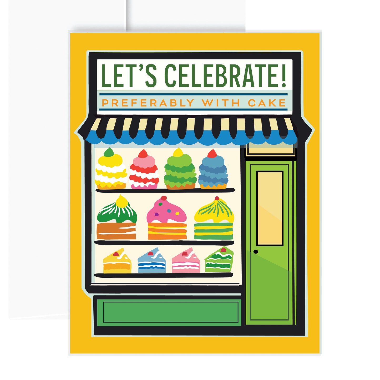 Let's Celebrate, Preferably with Cake Card