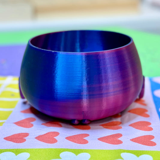 Smiley Planter (Iridescent)