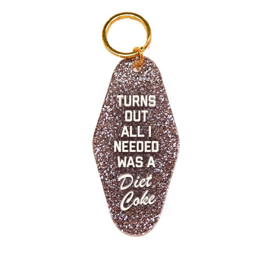 Turns Out All I Needed Was a Diet Coke Keychain