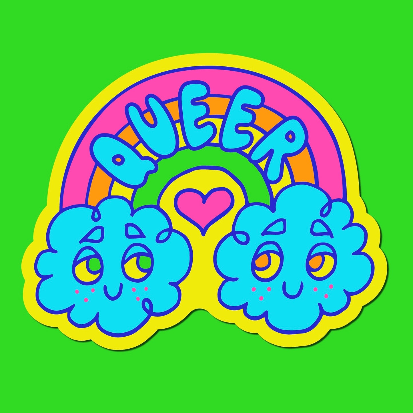Queer Rainbow Sticker