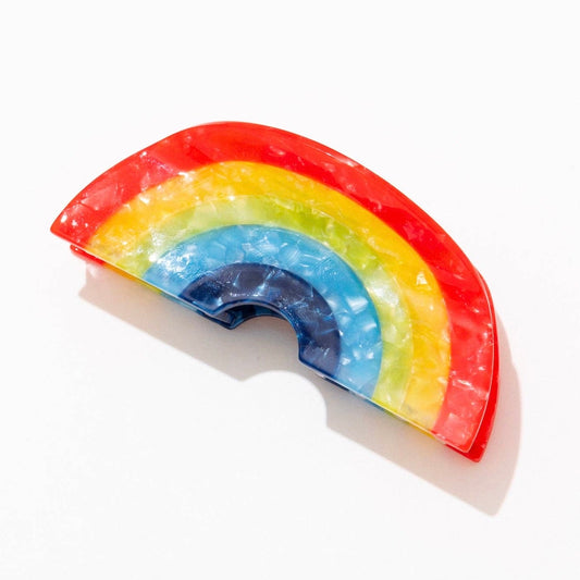 Rainbow Claw Clip