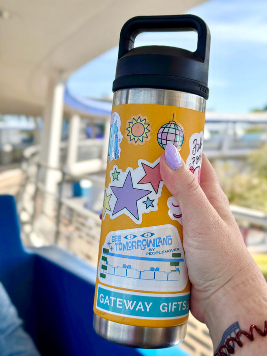 See Tomorrowland by Peoplemover Sticker